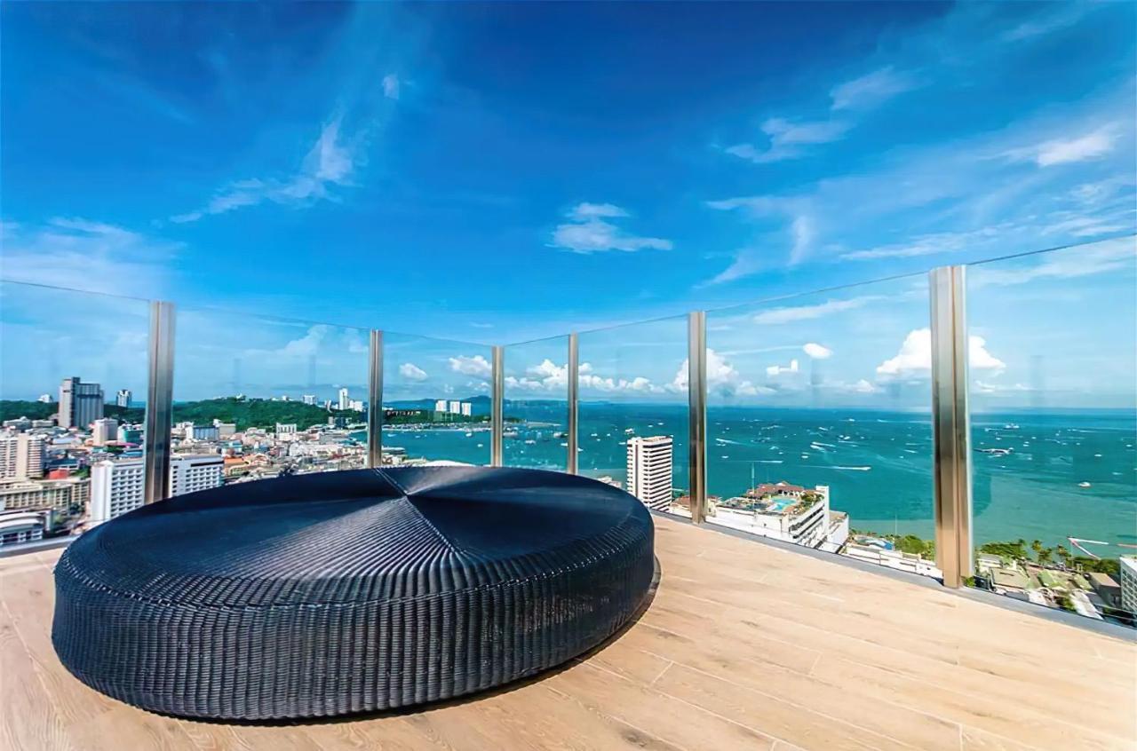 Central Pattaya - Infinity Pool Condo Pattaya View Exteriör bild